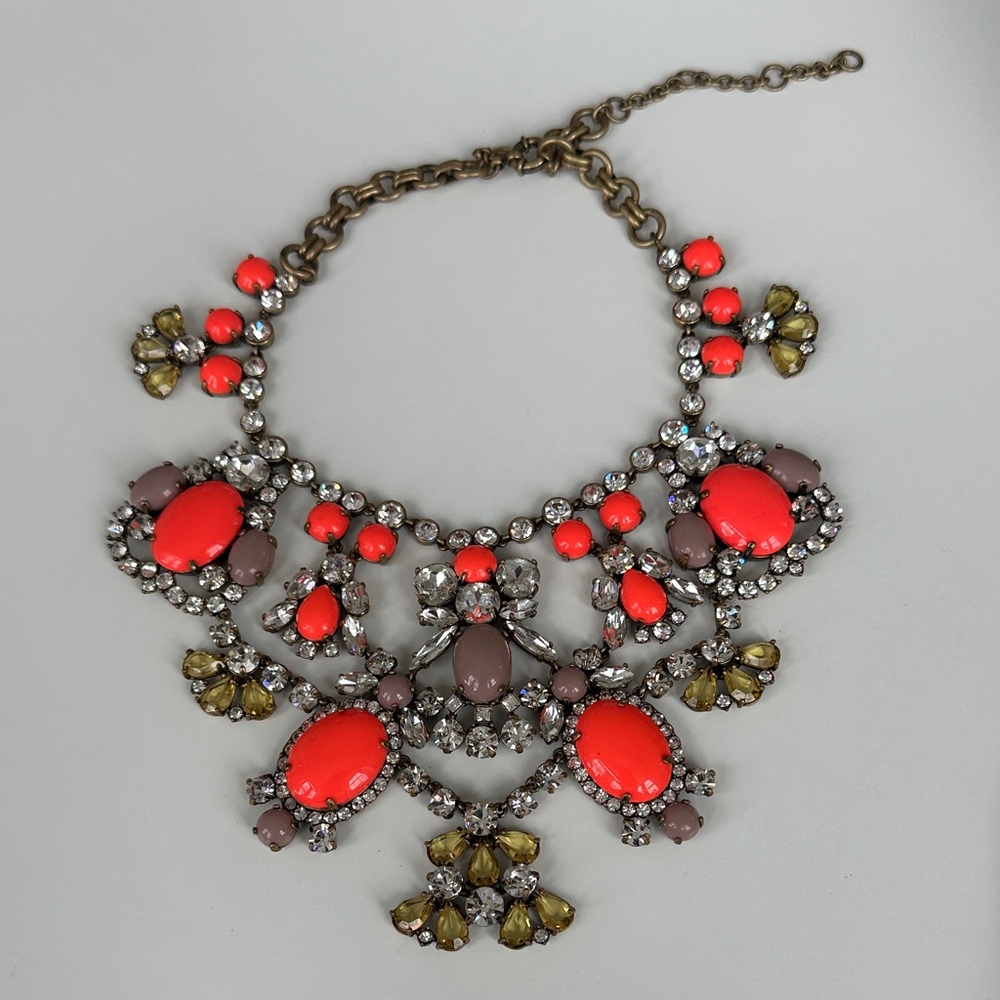 Vintage J. Crew Ornate Adjustable Choker